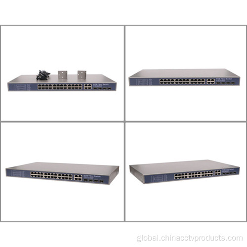 PoE Repeater 24Port PoE Switch with Gigabit Uplink and SFP Factory